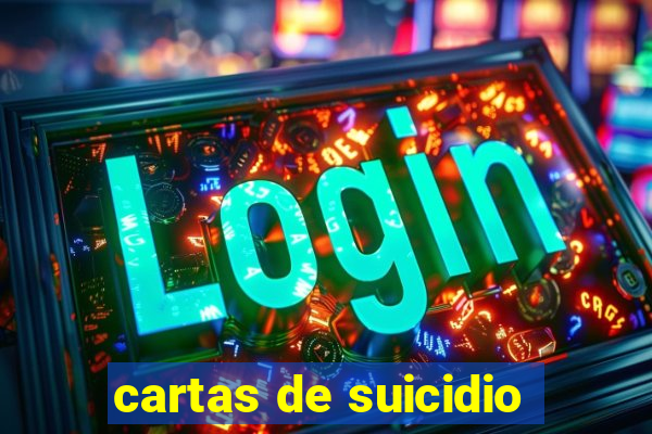 cartas de suicidio